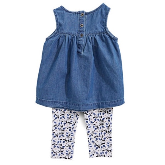 Calvin Klein Jeans 2pc Tunic/Leggings Set Sz 5 - Picture 3 of 8